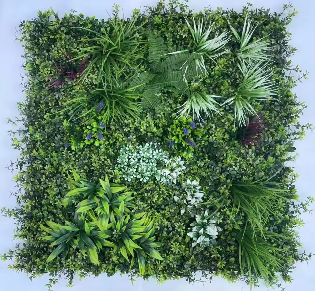 Artificial Green Wall Panel 100x100cm Backdrop Decor Plants Outdoor Garden