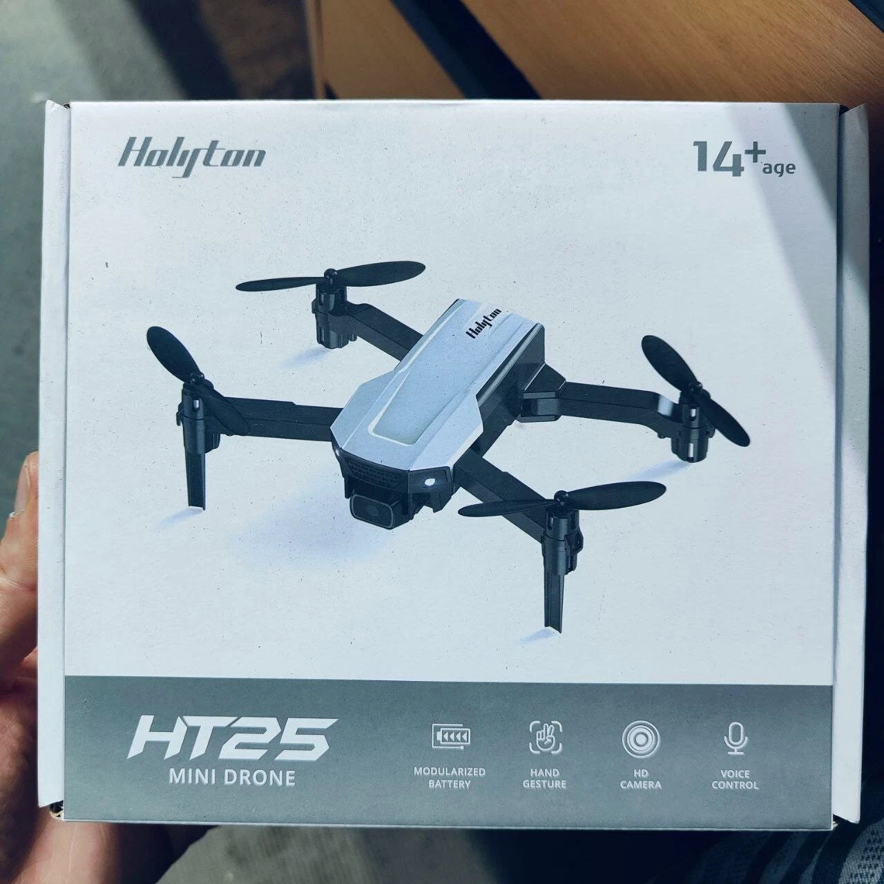 Holyton Batteries Chargers Original Spare Parts for HT25 Mini Drone