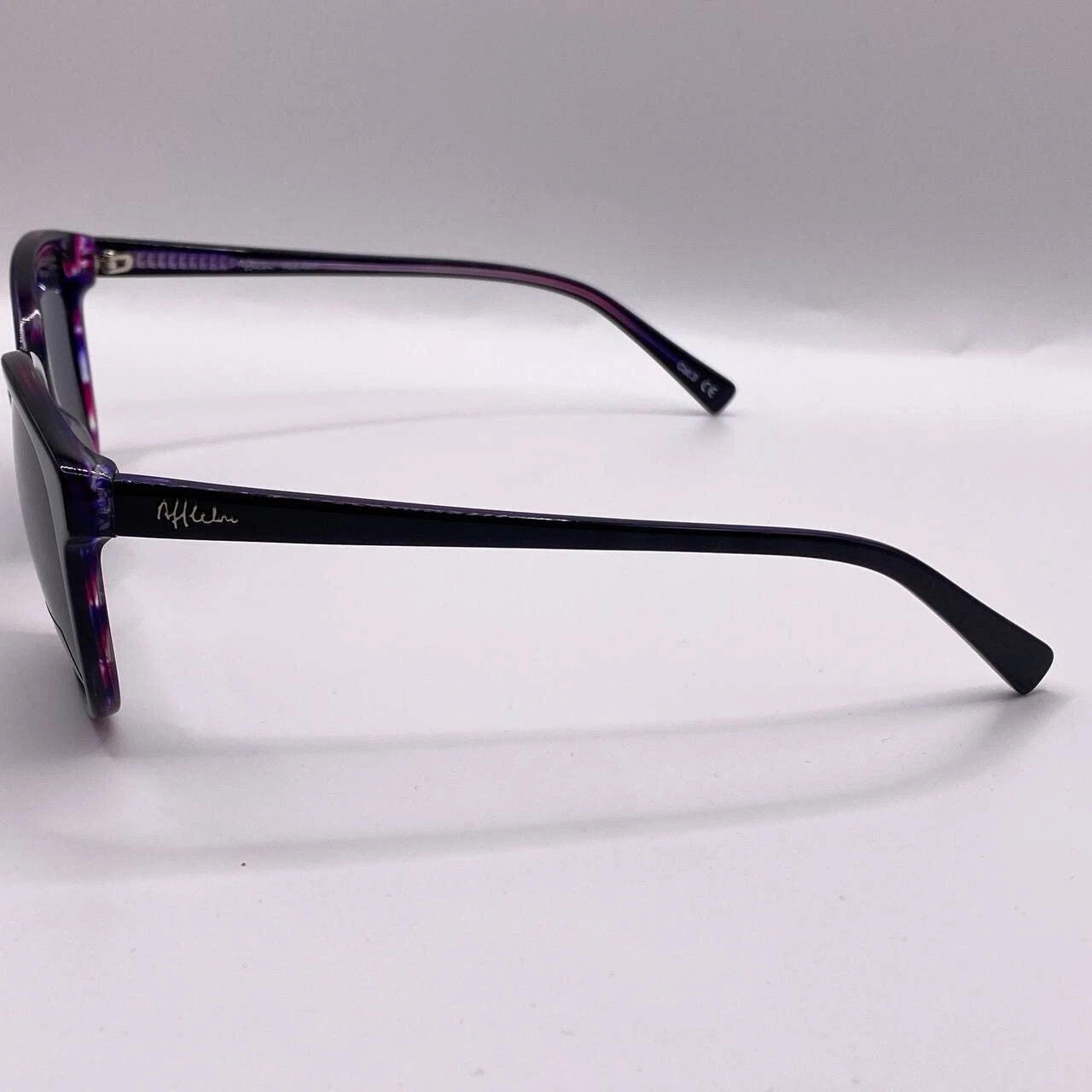 Sunglasses Alain Afflelou SAF 4869 Black Purple Frame