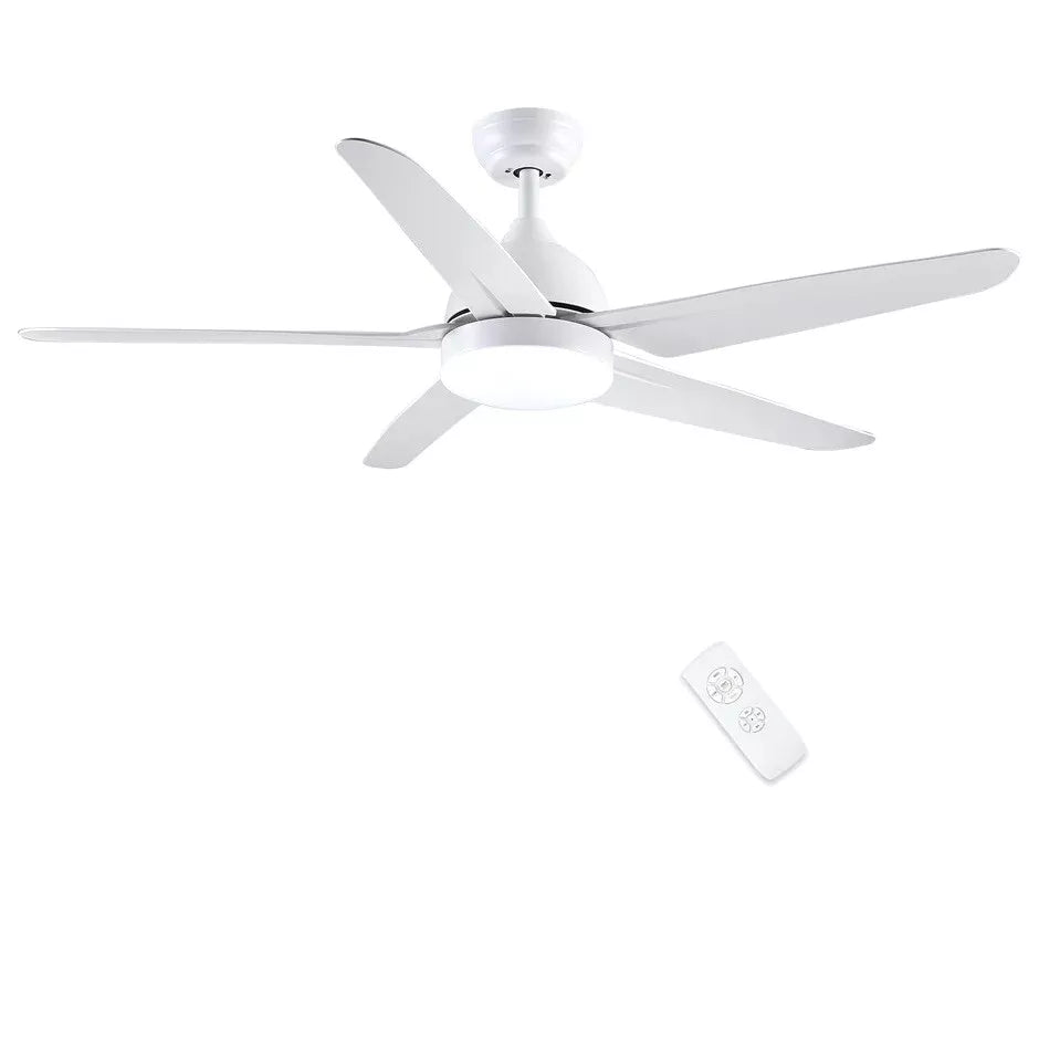 CJOY Ceiling Fan with Lights & Remote, Ceiling Fan 24W LED lights 52” 5 Blades