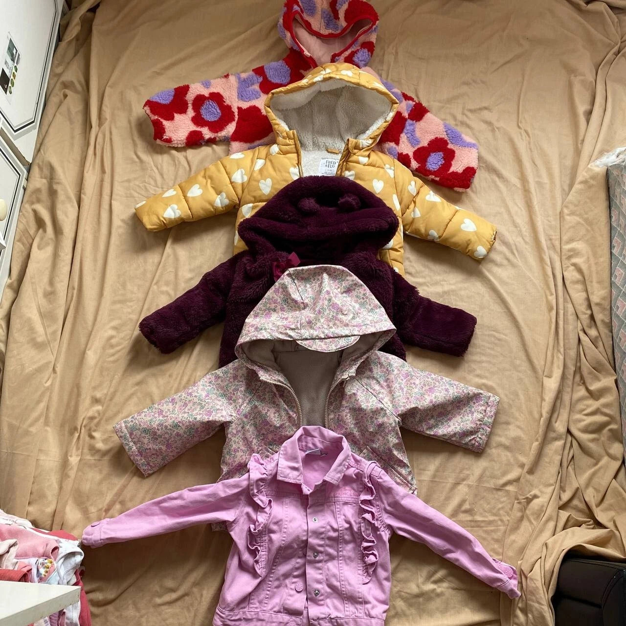 Baby Girl Clothes Bundle 6–18 Months – 58 Items