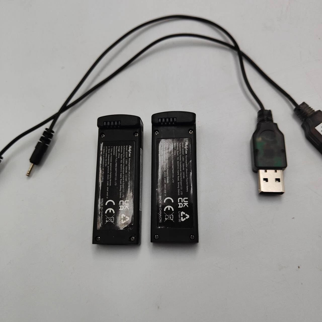Holyton Batteries Chargers Original Spare Parts for HT25 Mini Drone