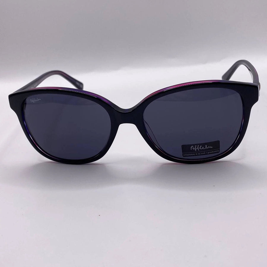 Sunglasses Alain Afflelou SAF 4869 Black Purple Frame