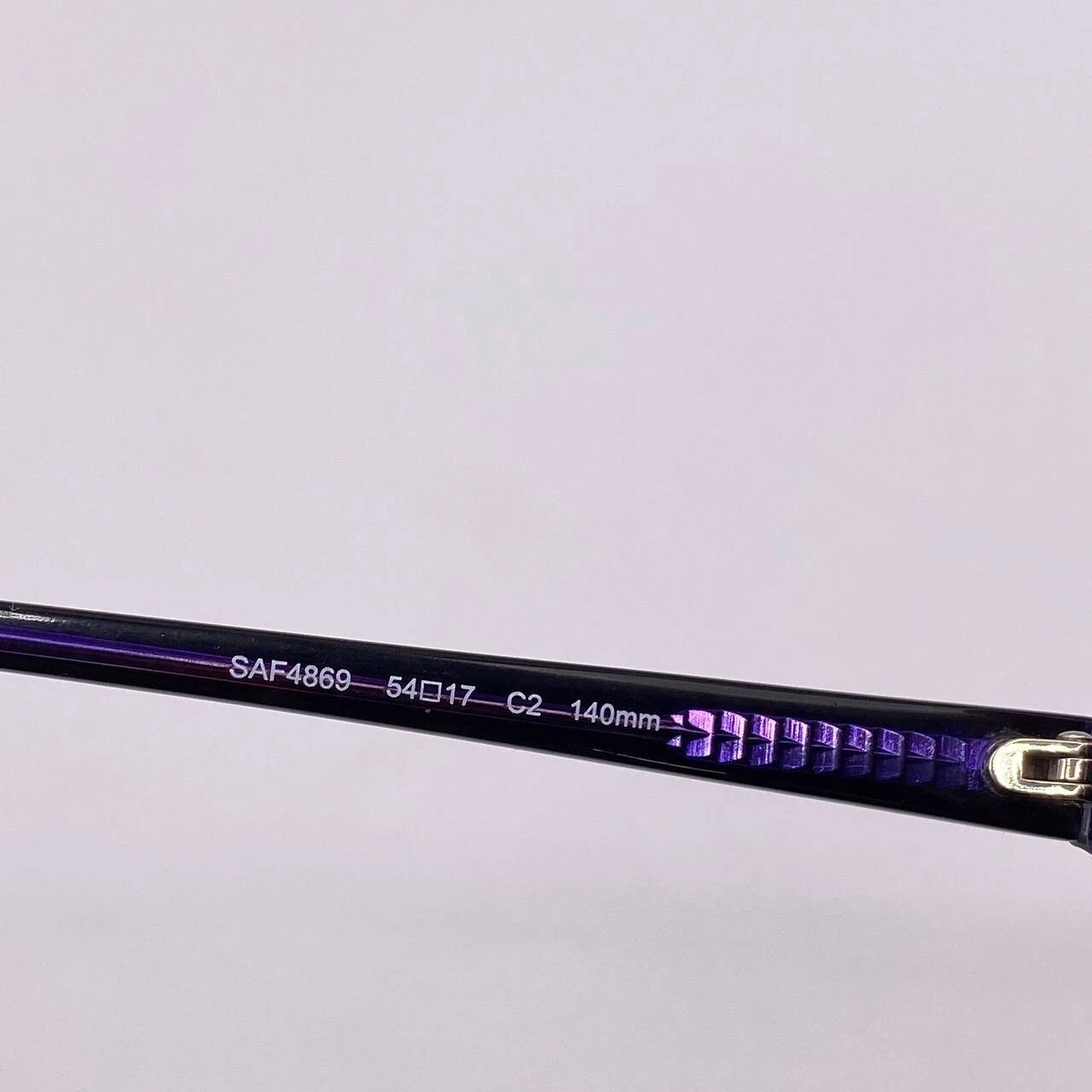 Sunglasses Alain Afflelou SAF 4869 Black Purple Frame