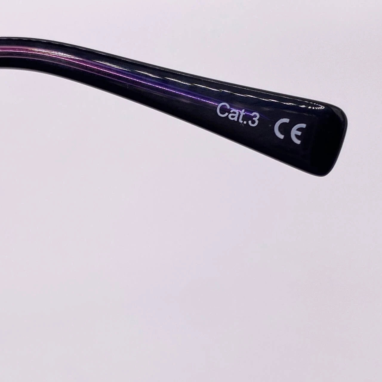 Sunglasses Alain Afflelou SAF 4869 Black Purple Frame
