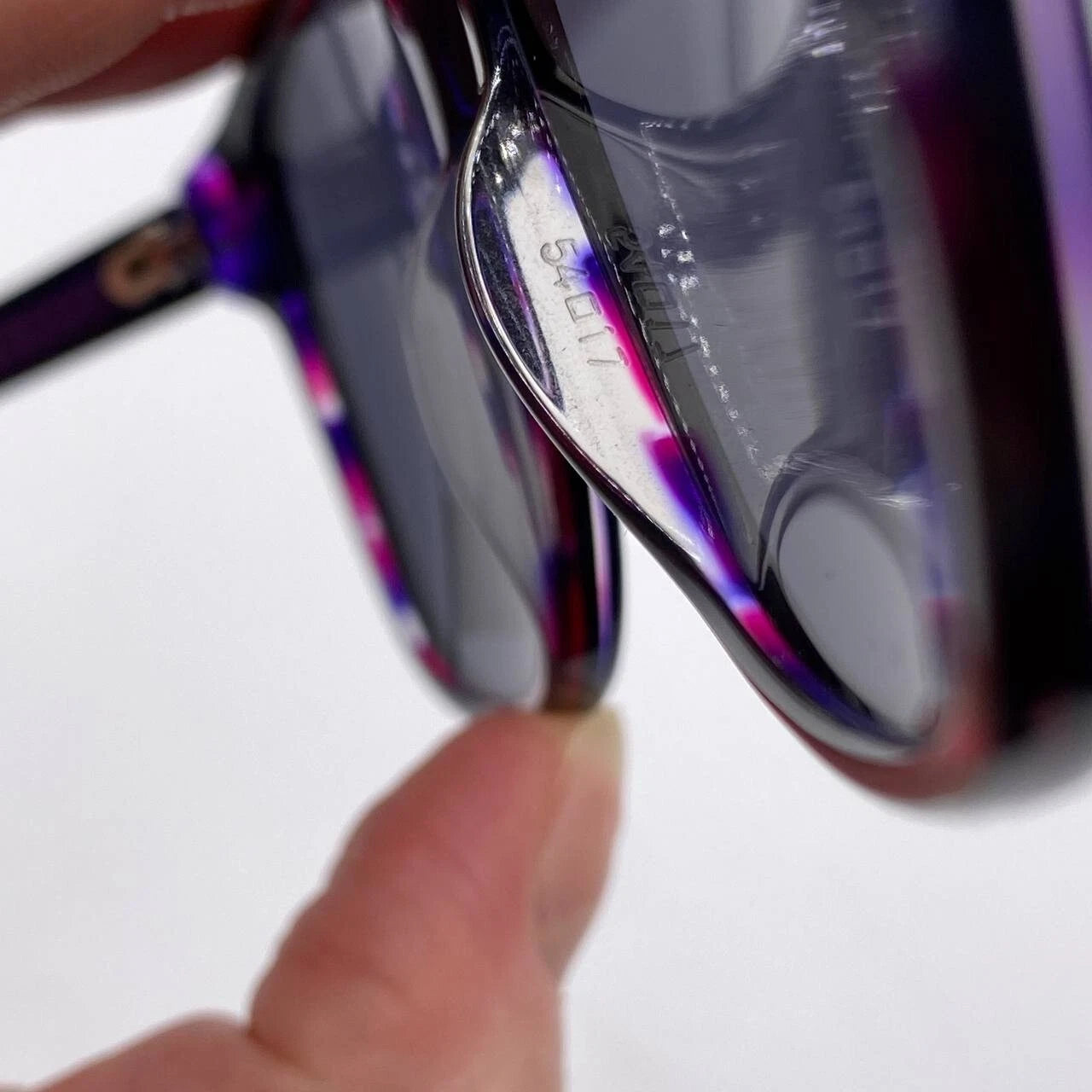 Sunglasses Alain Afflelou SAF 4869 Black Purple Frame