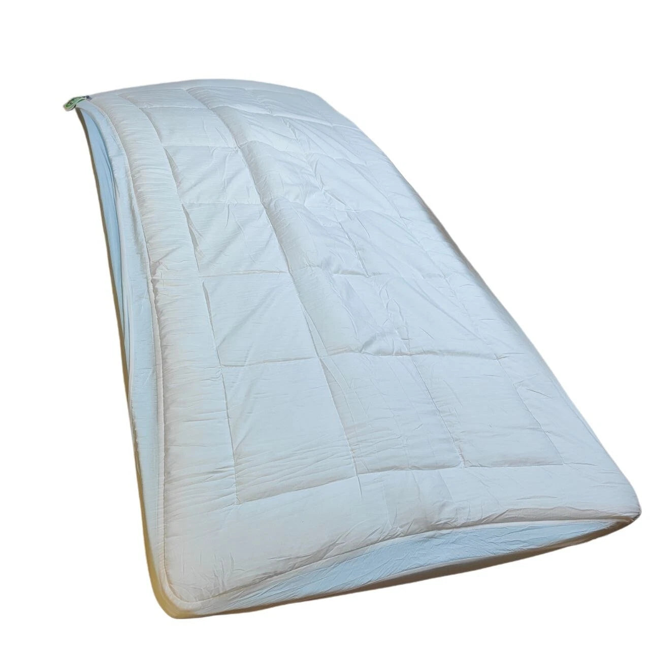 Firm Mattress Topper Single 90x190cm Washable Cover ELEMUSE