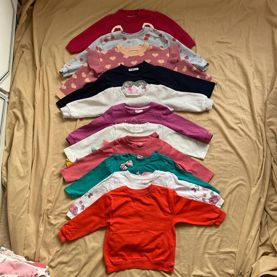 Baby Girl Clothes Bundle 6–18 Months – 58 Items
