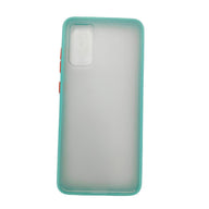Samsung Galaxy S20 Case, (Sky Blue) Semitransparent Protective Colored Buttons - Massive Discounts
