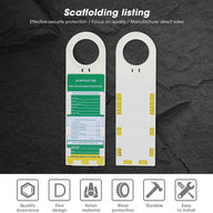 Scaffold Tag, Scaffold Status Holder, Outdoor for Electricity Security - Massive Discounts