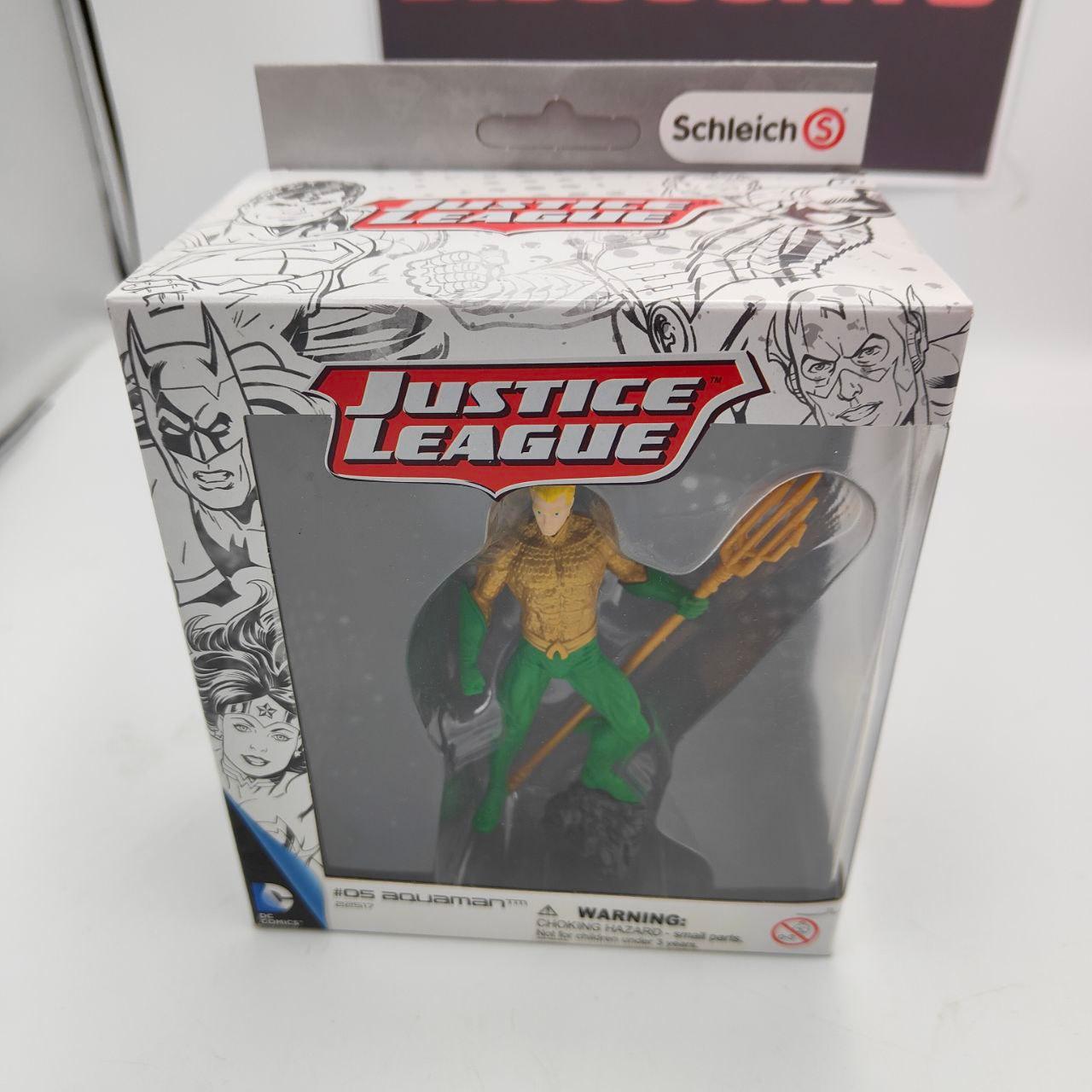 Schleich 22517 - Justice League Aquaman, Hand-Painted Figure Comics Toy - Massive Discounts