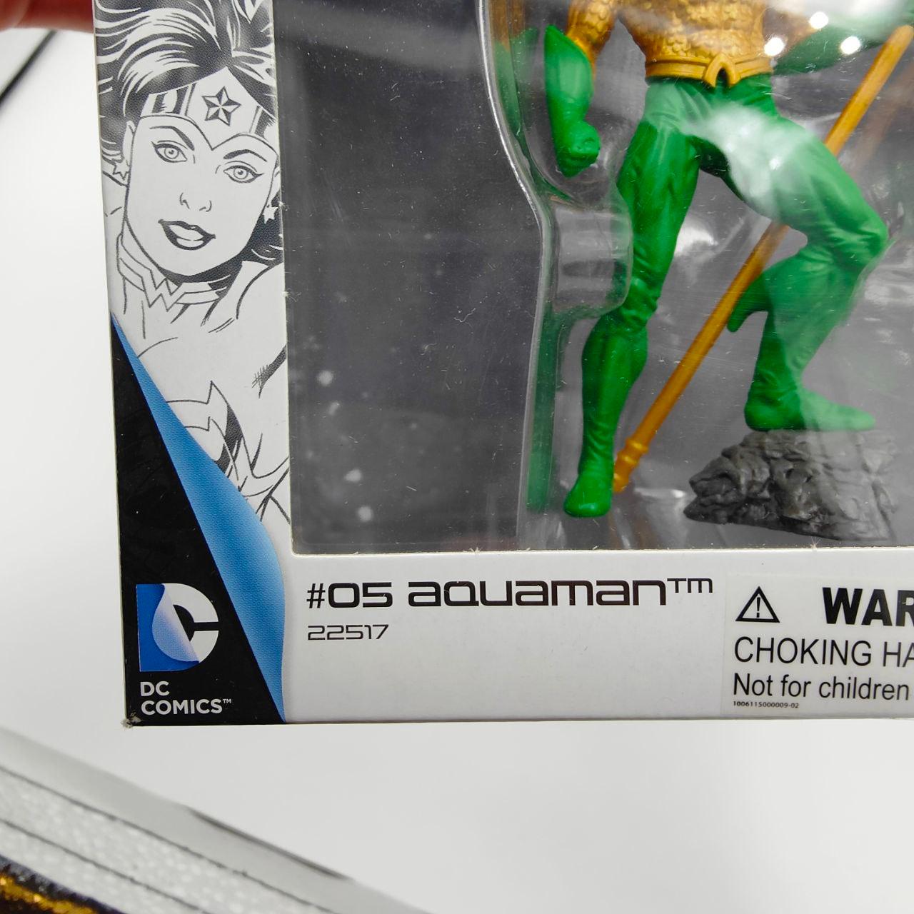 Schleich 22517 - Justice League Aquaman, Hand-Painted Figure Comics Toy - Massive Discounts