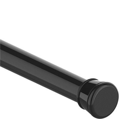 Extendable Shower Curtain Pole 110-200cm No Drill Tension Rod 25mm Bathroom