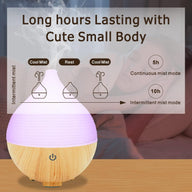 Small Essential Oil Diffuser, Cool Mist Humidifier 3 Mode Aromatherapy - Massive Discounts