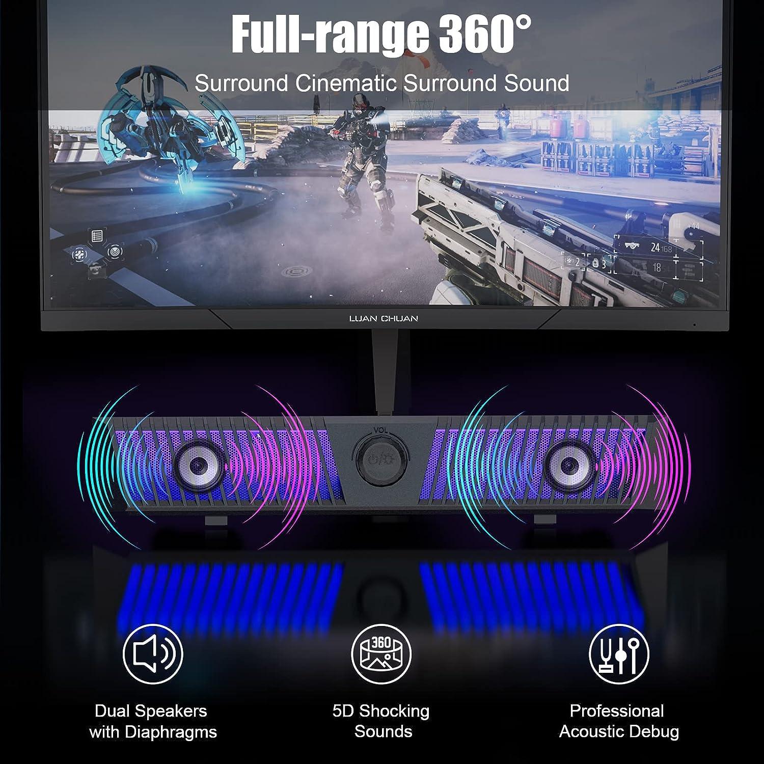 Smalody Bluetooth Speakers Dynamic RGB LED with Microphone - Massive Discounts
