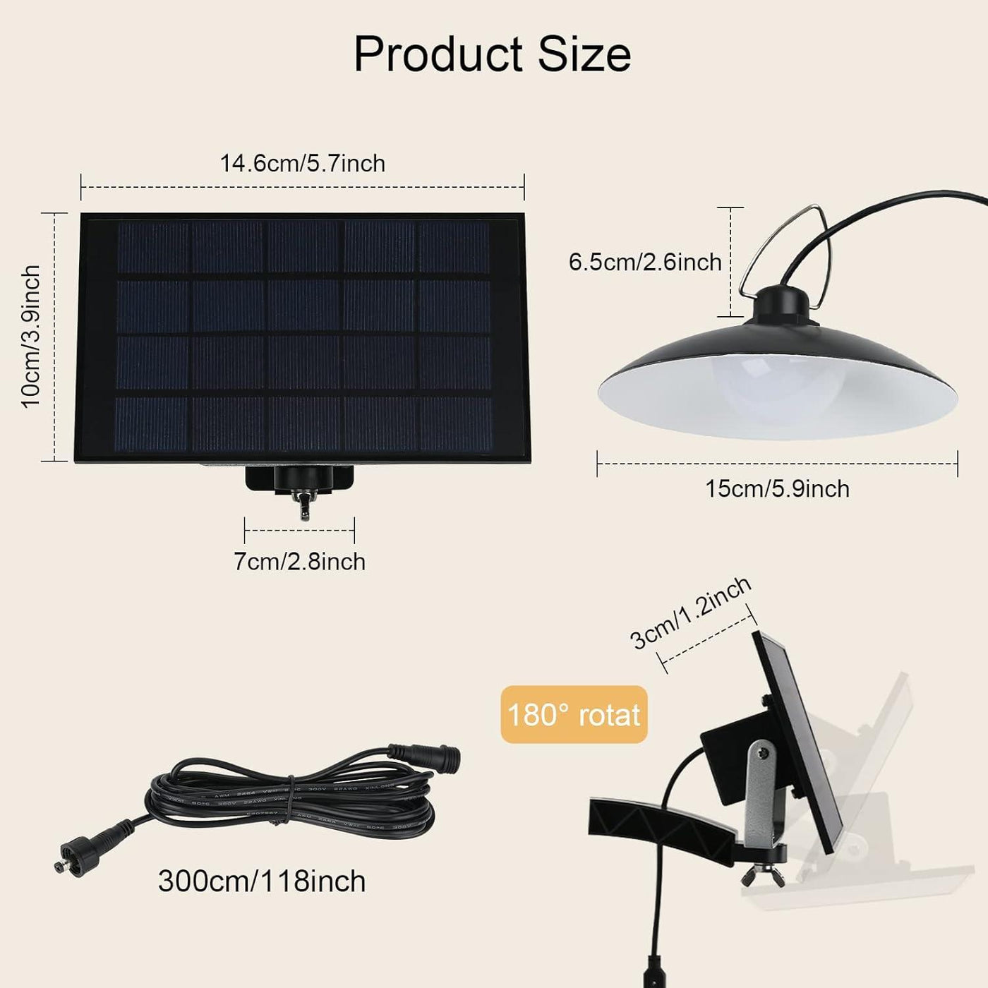 Solar Shed Lights Outdoor Indoor Dimmable Manual Remote Cold White - Massive Discounts