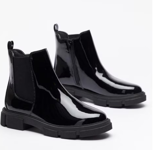 Studio Chelsea Boot Girls Patent Children Waterproof Size UK 13 / EU 32