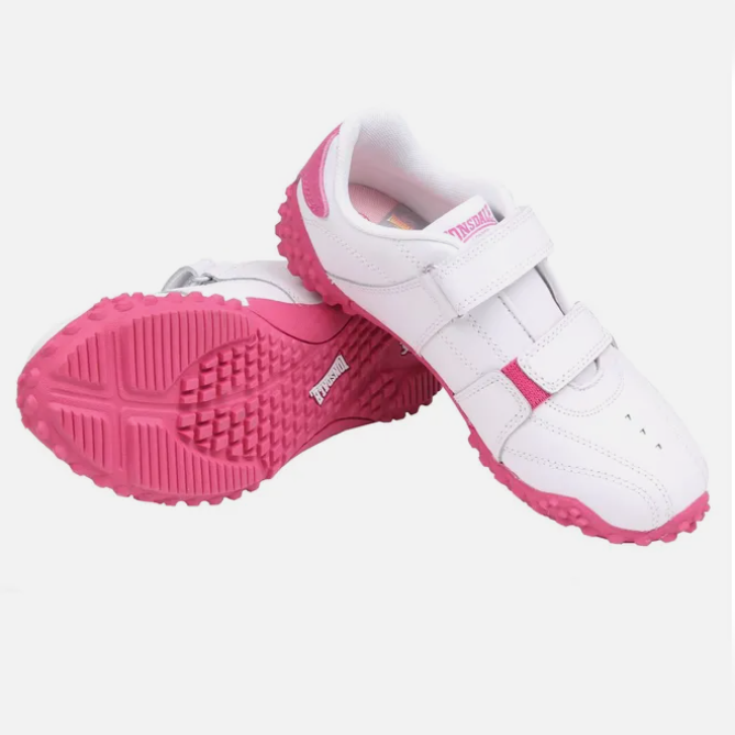 lonsdale Fulham Trainers Child in Pink, Size UK 2 / EU 34 - Massive Discounts