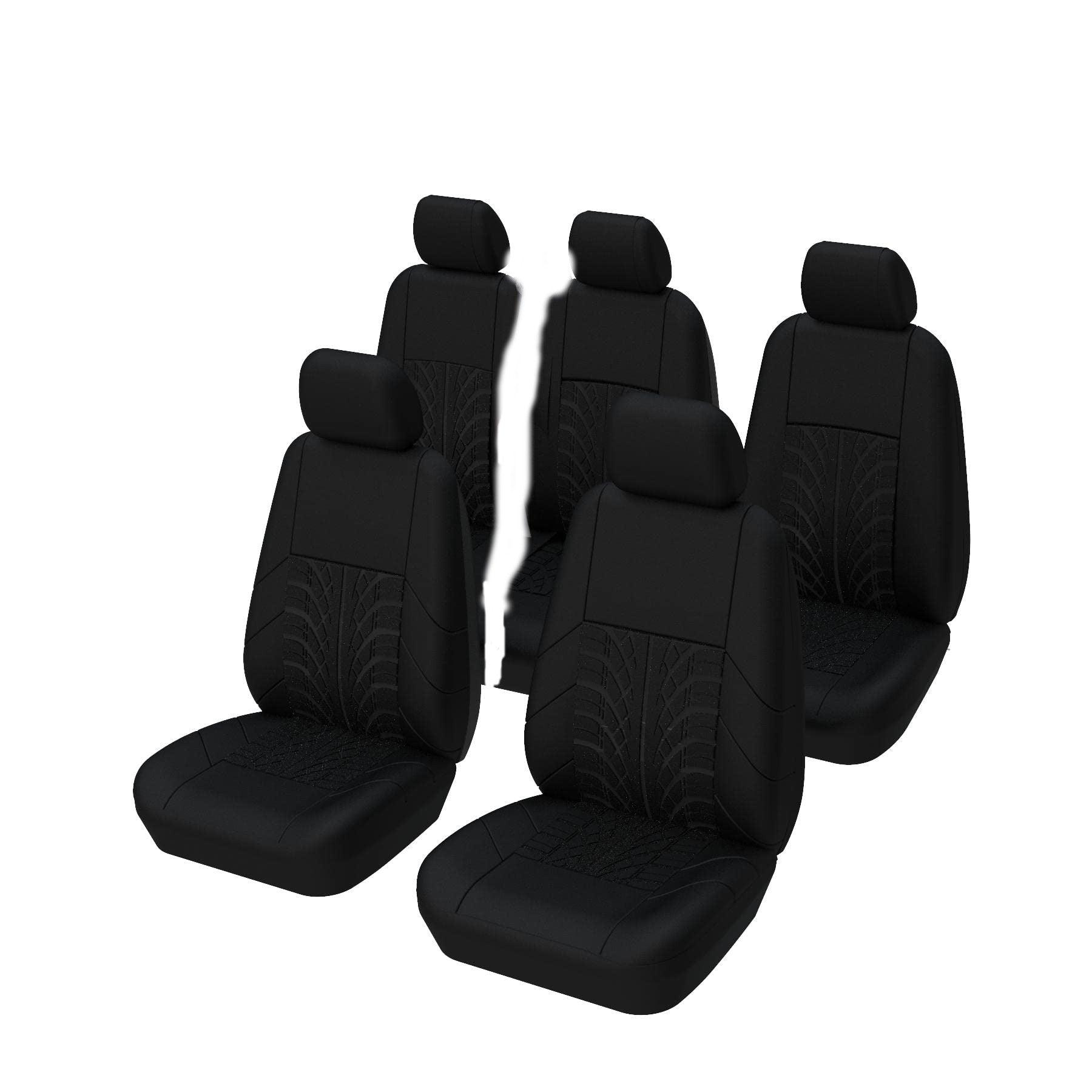 TOYOUN Universal Car Van Seat Covers Full Set 5 Single Seater for Estate Cars - Massive Discounts