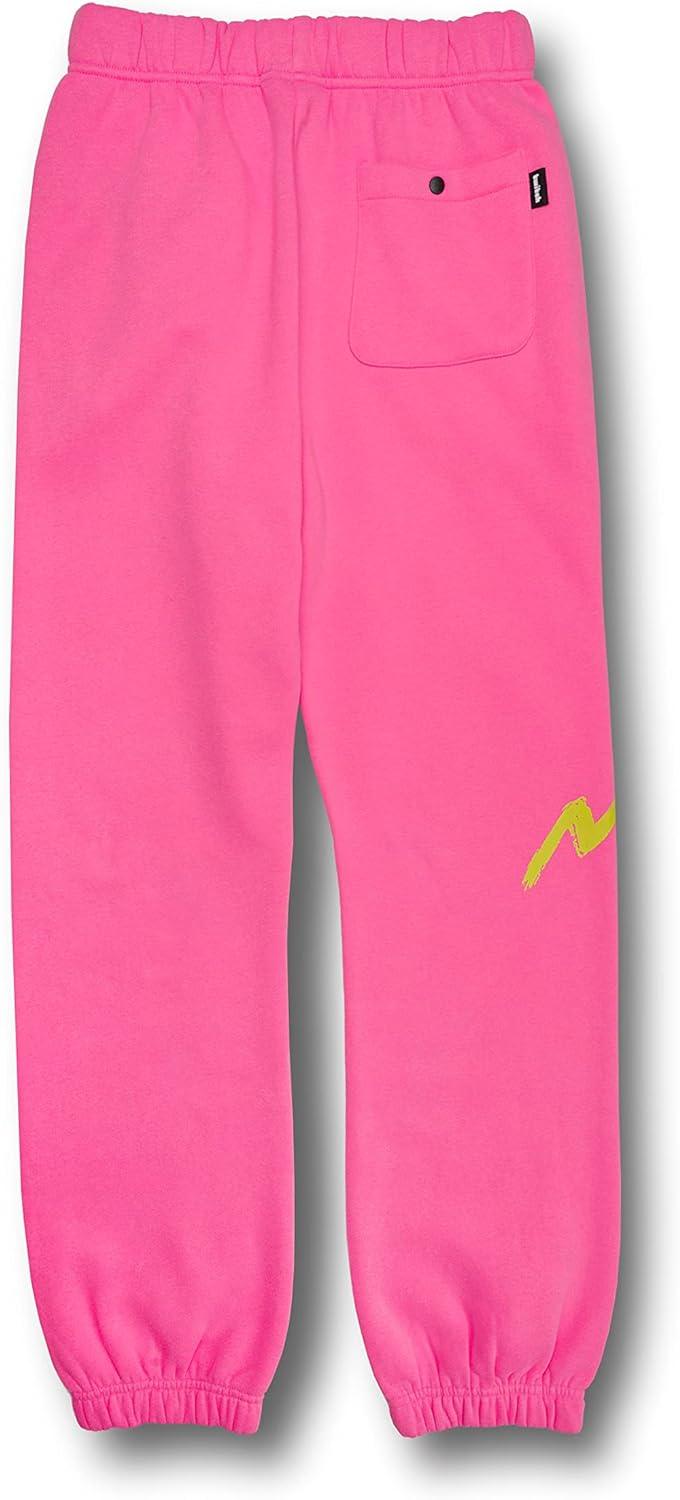 Twitch Fleece Jogger Sweatpants Bright Pink - 2XL Unisex With Pockets - Massive Discounts