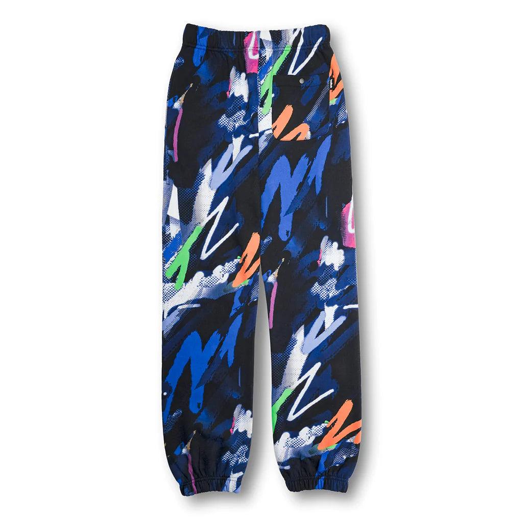 Twitch Printed Jogger Sweatpants - Trousers Multicolor Black 2XL - Massive Discounts