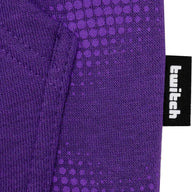Twitch Zip Up Hoodie Purple, Full-Zip Hooded Sweatshirt, Top Hoodie XL - Massive Discounts