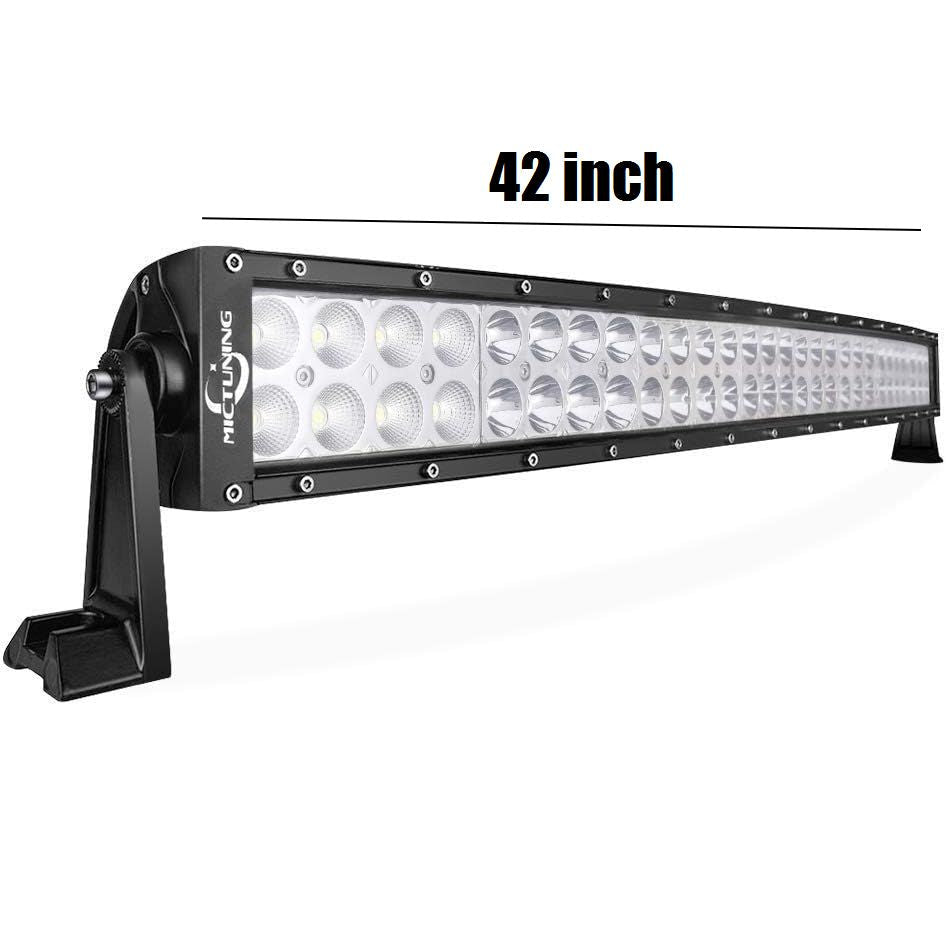 42-inch LED light bar with 'HELICITY' branding on a white background