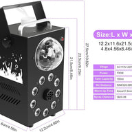 UKing 700W Fog Machine with 9 RGB LED and Disco Ball Lights - Massive Discounts