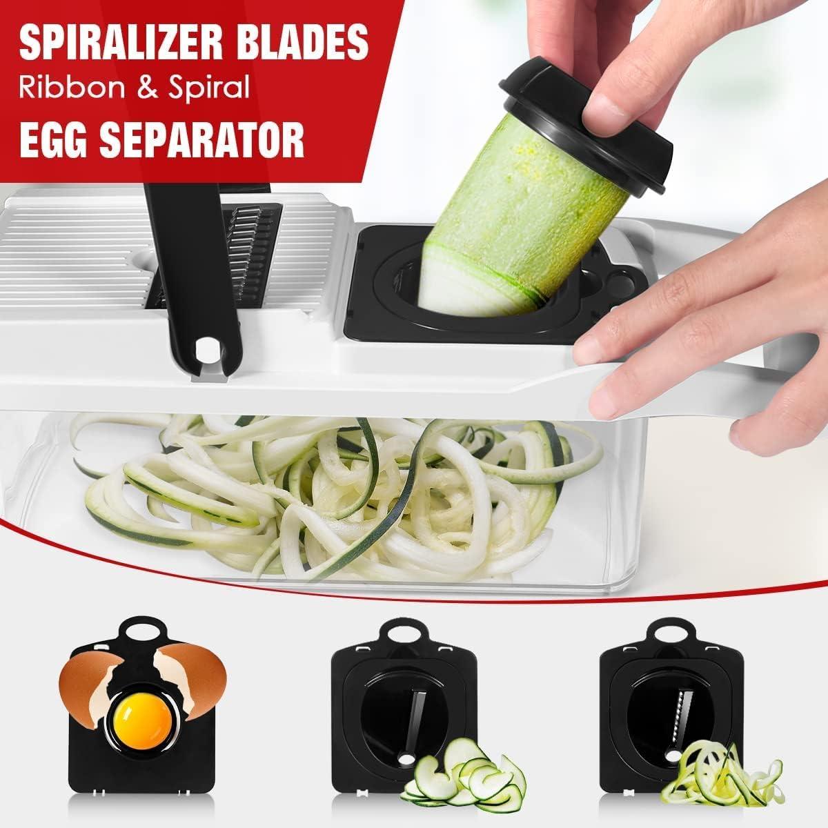 Vegetable Chopper 16-in-1 Onion Chopper & Dicer | Peeler, Spiralizer - Massive Discounts