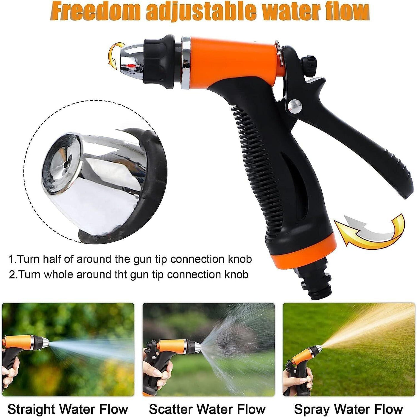 Car Washer Pump 100W High Pressure, 6M Pipe, Cleaning DC 12V Portable - Massive Discounts