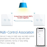 2 Pack WiFi Smart Light Switch Work with Alexa/Google Home 1000W - Massive Discounts