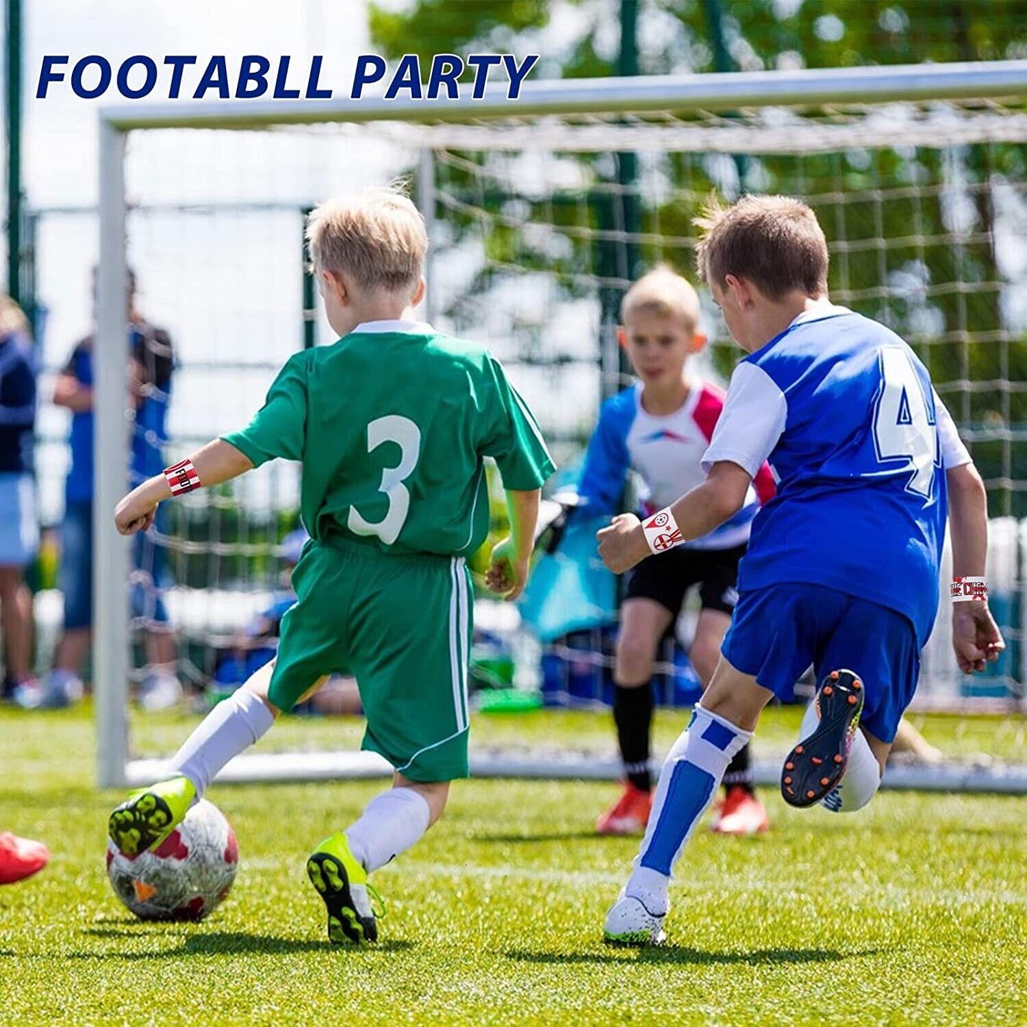 50 PCS Football-themed Slap Bracelet set Kids & Adults for memorable Party - Massive Discounts