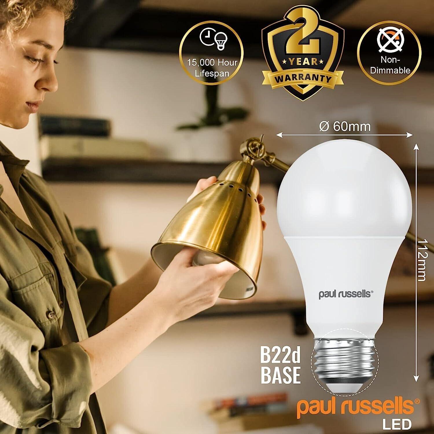 6 pcs LED Light Bulbs Edison Screw E27, Warm white, 11W 1050LM LED Bulbs - Massive Discounts