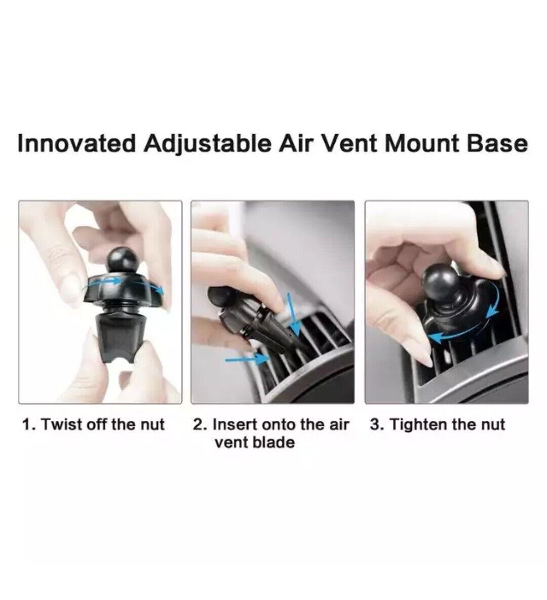 Magnetic Phone Car Holder Universal APPS2CAR Air Vent Mount Cell - Massive Discounts