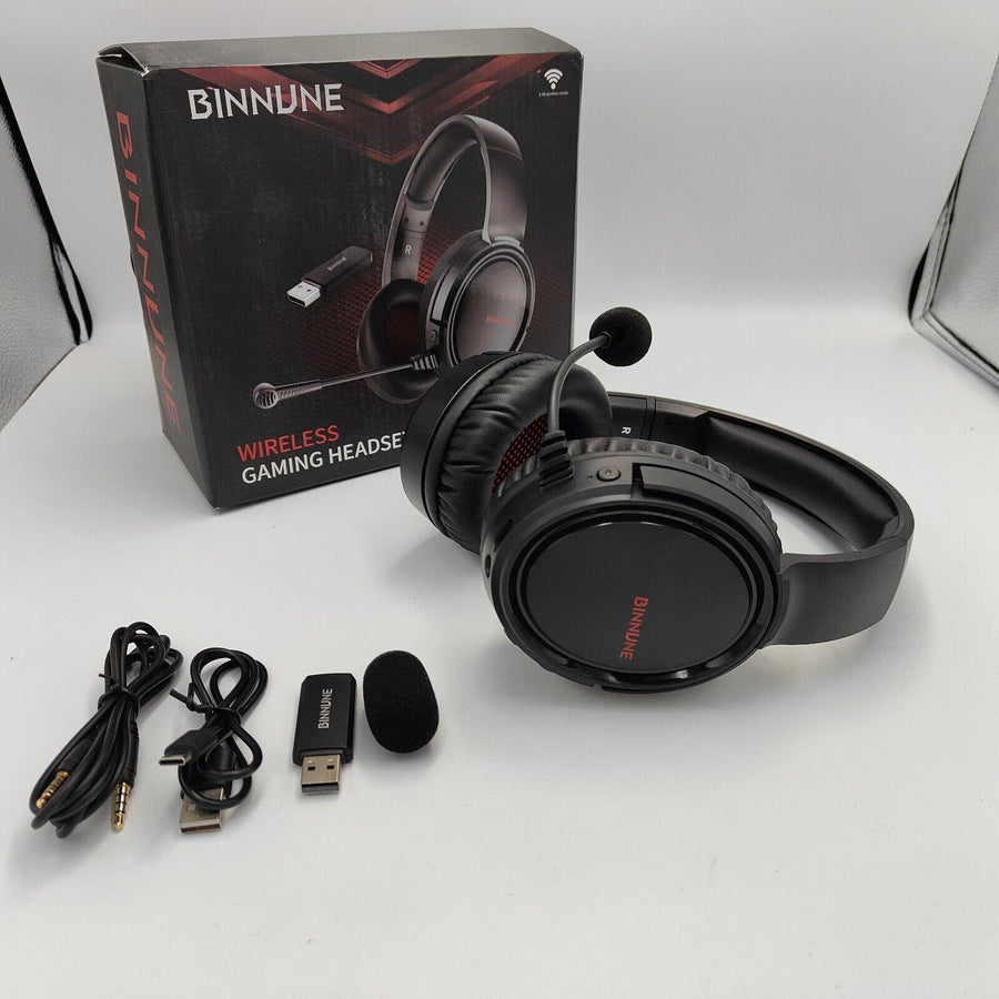 BINNUNE Wireless Gaming Headset with Mic for PC PS4 PS5 - Massive Discounts
