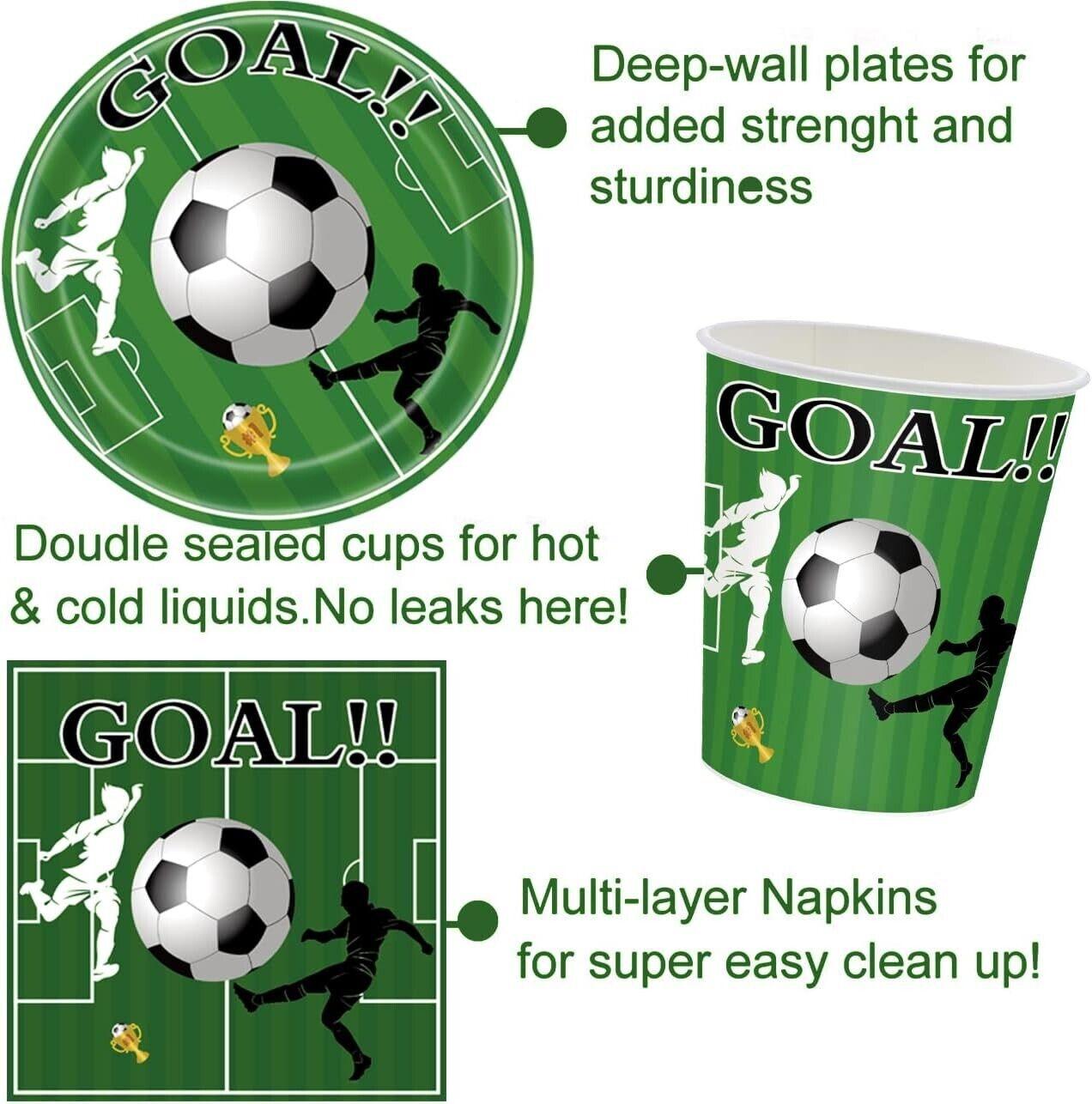 Birthday Decorations Serves 10 Guests Football Party Supplies - Massive Discounts