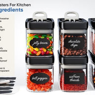 Chef's Path Airtight Food Storage Container Set 6 Piece, BPA-Free - Massive Discounts