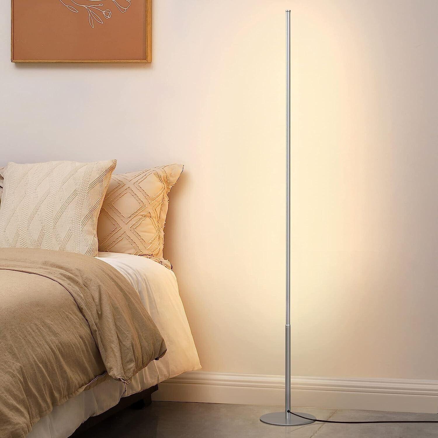 EDISHINE Modern LED Floor Lamp 2 Pack, 57.5in Minimalist Dimmable - Massive Discounts