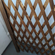 Expanding Fence Trellis Adjustable 2pc Freestanding Wooden 160x70cm - Massive Discounts