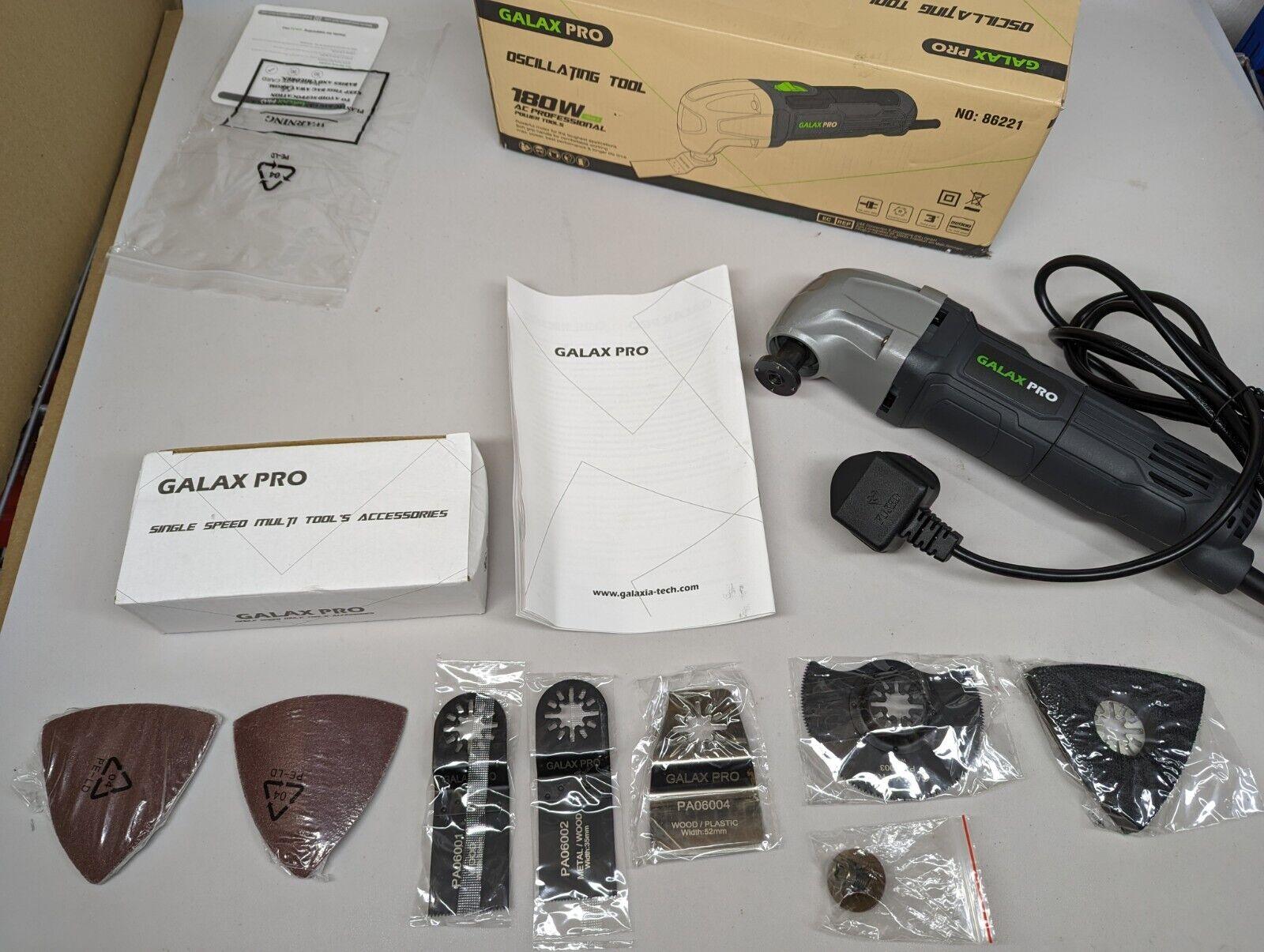 GALAX PRO 180W Oscillating 22000 RPM Multi Tool with 3 Saw Blades - Massive Discounts