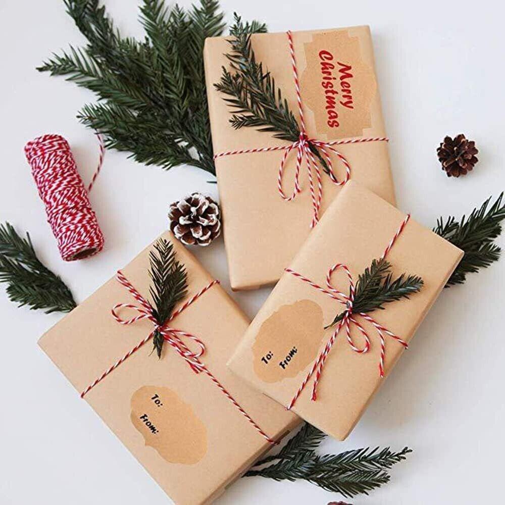 Gift Tag Stickers 600 PCS Labels Christmas Holiday Present Stickers - Massive Discounts