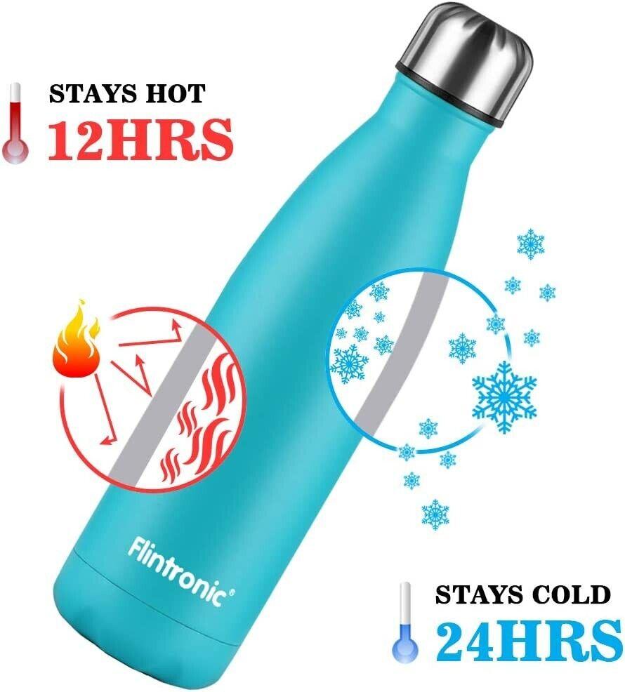 Insulated Water Bottle, Vacuum Stainless Steel & Vacuum Flask 500ml - Massive Discounts