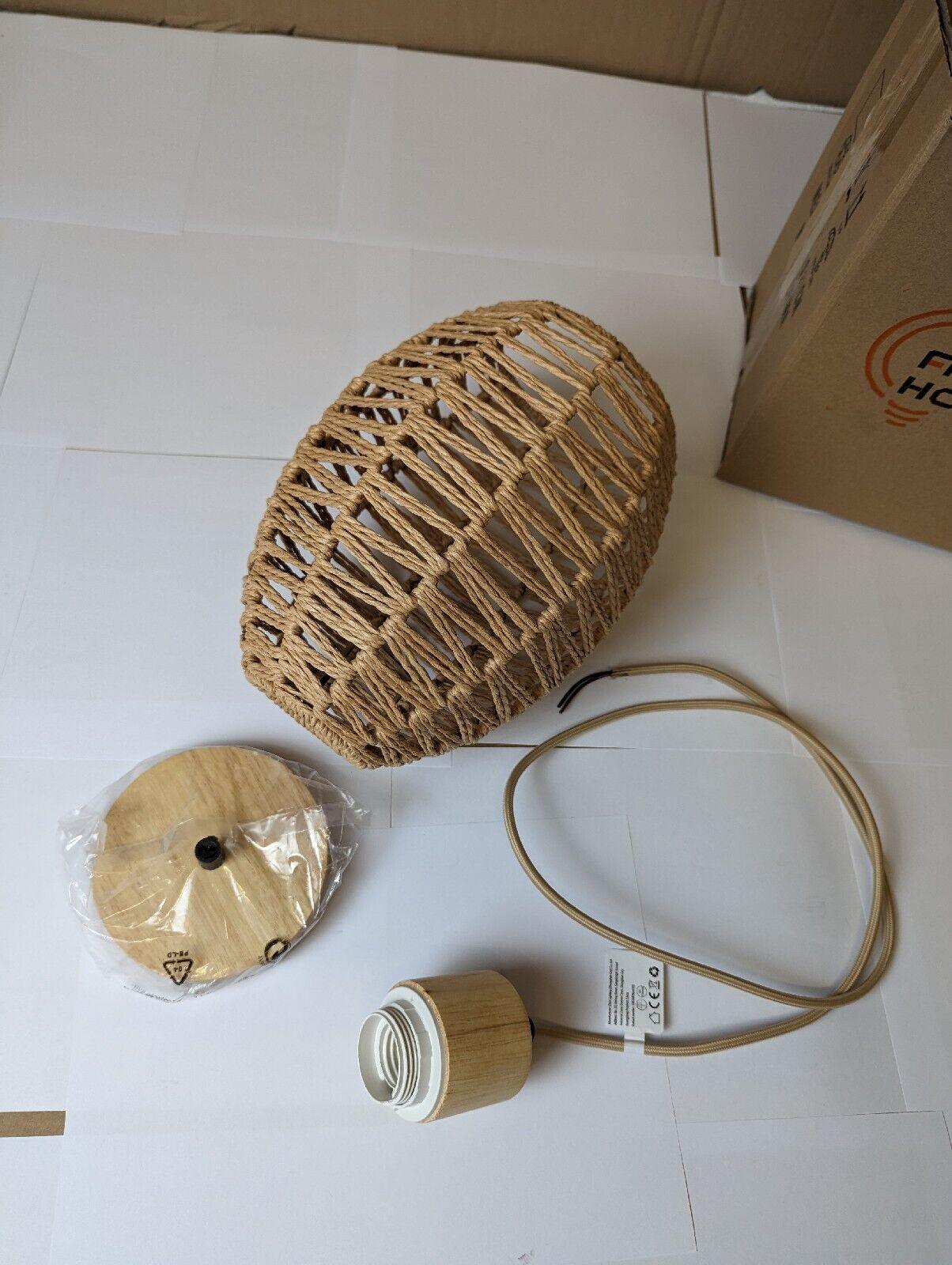 Ceiling Lights Shade Isla Wicker Perfect for Natural Looking N-23 - Massive Discounts