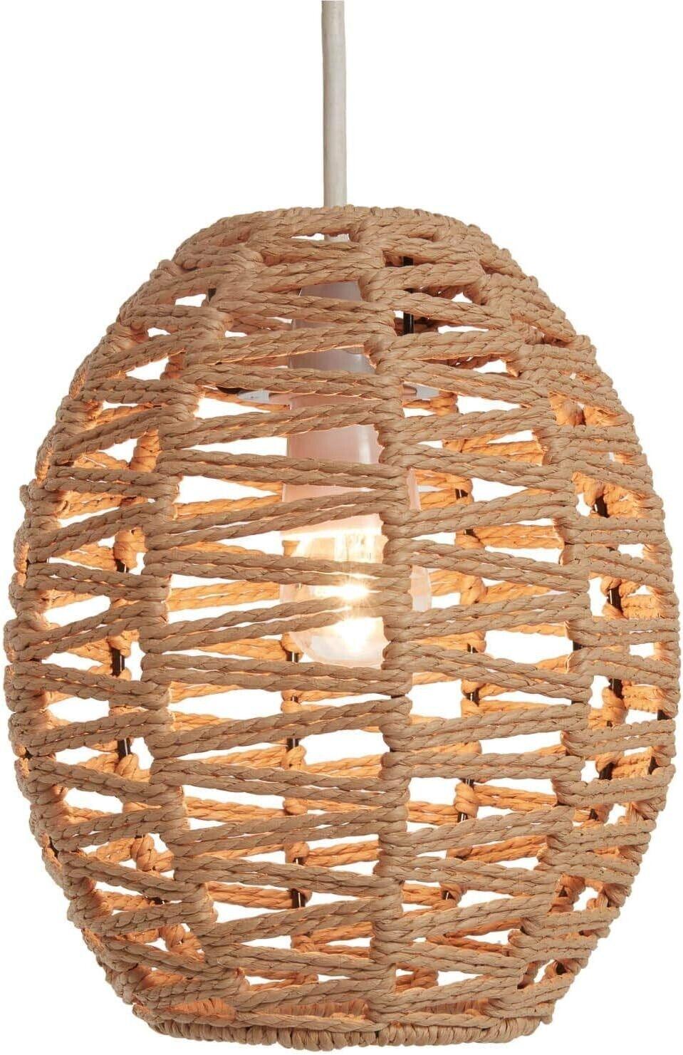 Ceiling Lights Shade Isla Wicker Perfect for Natural Looking N-23 - Massive Discounts