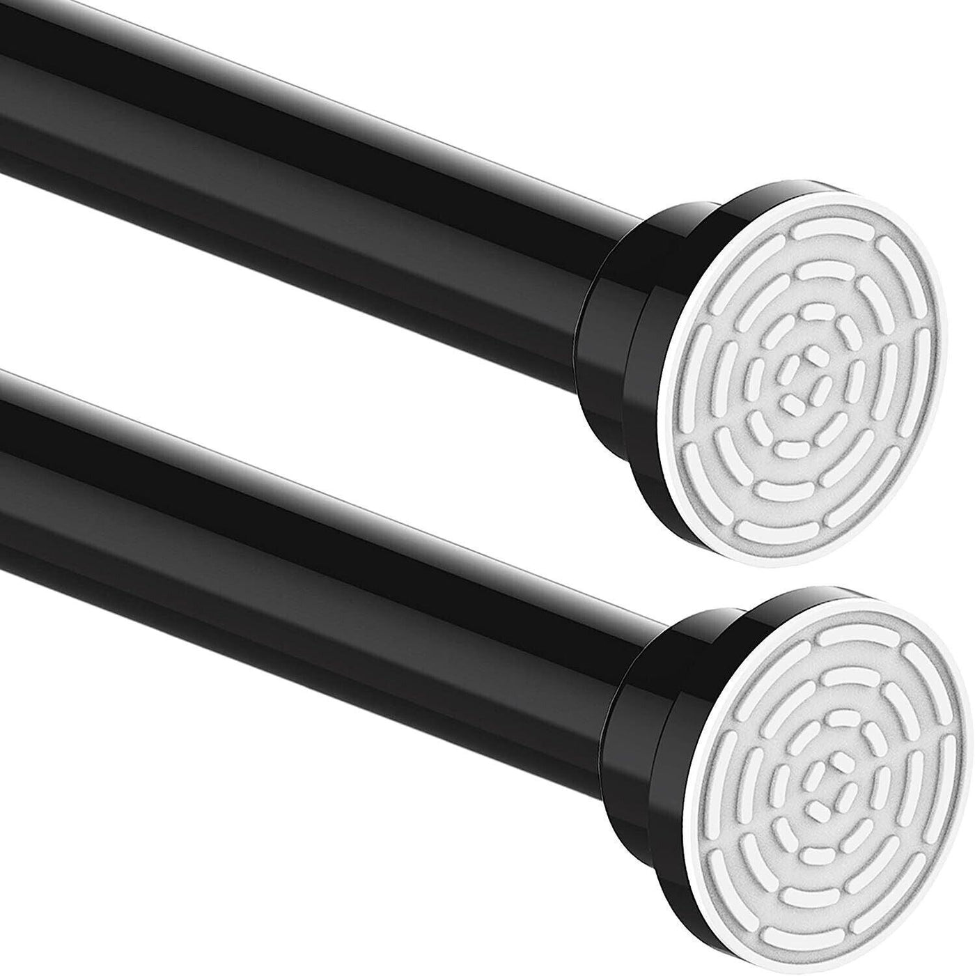Shower Poles Extendable No Drill Tension Rods No Rust Curtains Rail 70.5-120CM - Massive Discounts