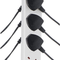 Tower Extension Lead - 10 Way Extension Cord with Surge Protection - Massive Discounts