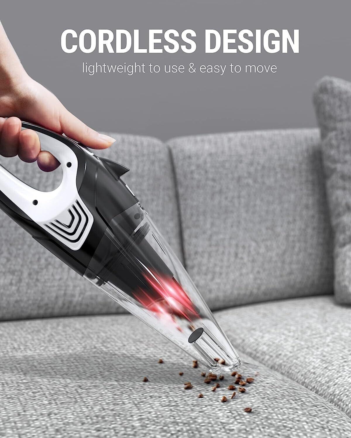 VacLife Handheld Vacuum, Car Cleaner Cordless with Power Suction, HEPA Filter - Massive Discounts